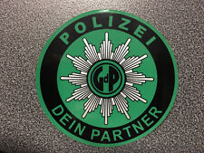 GdP Aufkleber Gewerkschaft der Polizei GdP grün NEUWARE DAS ORIGINAL