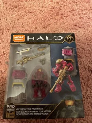 Mega Construx HALO Vector Tactical Power Pack GFT47 Pro Builders  NEW MINIFIGURE - Image 1 of 2