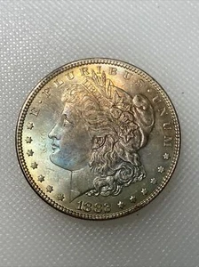 1882 P Morgan Silver Dollar O2 - Picture 1 of 2