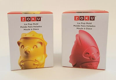 Molde de silicona Zoku Ice Pop búho erizo Foto 1 de 4