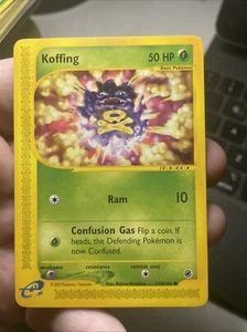 Pokémon TCG Expedition Base Set 114/165 - KOFFING, Regular Common - Picture 1 of 2