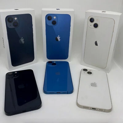 Apple iPhone 13 GUT Schwarz Weiß Blau Pink 128GB 256GB 512 OVP Ohne Simlock - Bild 1 von 4