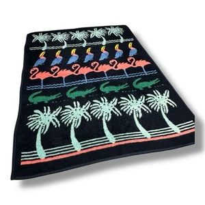 "Manta tropical multicolor Vuteks 57x79"" vellón reversible Florida Beach" - Imagen 1 de 14