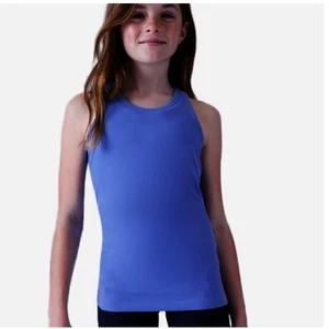Athleta Girl Purple Racerback Tank Top - Youth Medium - Picture 1 of 5