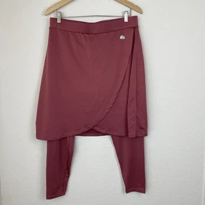 SNOGA Athletics Skirt XL Pink Modest Capri Legging Skort Lined Gym - Picture 1 of 3