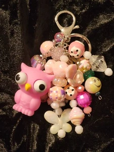 Pink Owl Charm - Picture 1 of 3