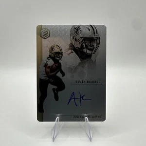 2018 Elements Alvin Kamara Steel Signatures ON CARD Auto /299 #SS-91 Panini - Picture 1 of 2