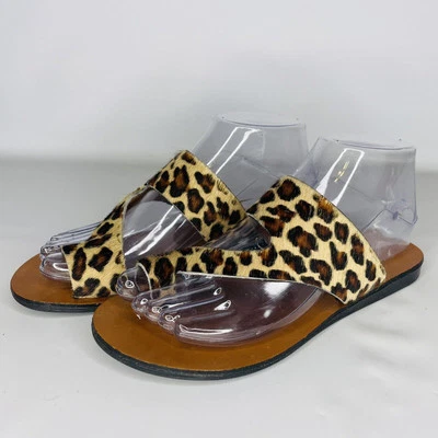 Kenneth Cole New York Mujer Palma Pelo Tanga Deslizable Sandalias Zapatos Talla 6.5 Foto 1 de 4