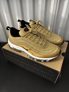 Size 10.5 - Nike Air Max 97 OG 2023 Metallic Gold Varsity Red - DM0028-700 - Picture 1 of 9