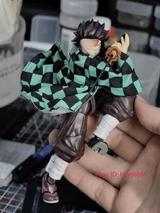 Abito personalizzato 1/12 cappotto mantello accappatoio vestiti per action figure SHF Tanjiro 6'' - Foto 1 di 8