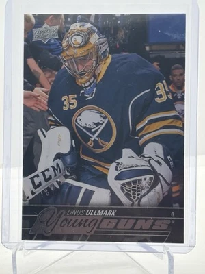 2015-16 Upper Deck - Young Guns Linus Ullmark #472 (RC) - Image 1 of 4