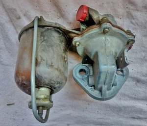 AC Kraftstoffpumpe mit Filter / Schauglas von Perkins Motor - Bild 1 von 4