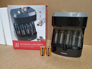 Brookstone motorisierter elektrischer Münzsortierer automatische Sortierung (Batterien enthalten) - Bild 1 von 11