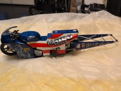 2002 MATCO TOOLS CRAIG TREBLE 1:9 DIE CAST PRO STOCK BIKE MUPPETS 25TH ANNIV - Image 1 of 4
