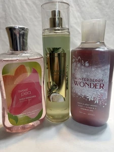 Mix Lot Of 3 Bath And Body Works Beauty Products - Picture 1 of 8
