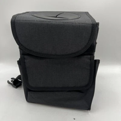 Cubo de basura portátil para automóvil organizador impermeable para vehículo Foto 1 de 4