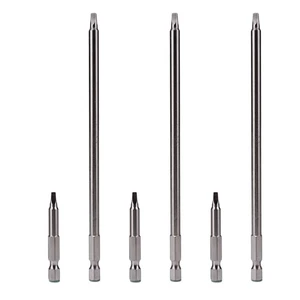 #8 Vierkant Schraubendreher Combo 2 Zoll und 6 Zoll 6er Pack für Pocket Hole Jig Systeme Holz - Bild 1 von 2