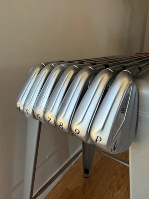 Juego de ejes de acero prototipo Miura IC-602 Iron 4-PW KBS V Ten V10 Foto 1 de 4