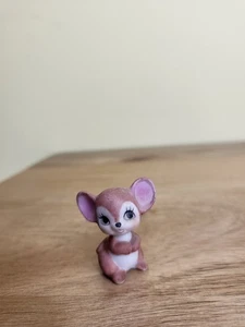 Estatuilla de Ratón Bebé Vintage 1" MICE Acabado Mate Miniatura Antropomórfica - Imagen 1 de 10