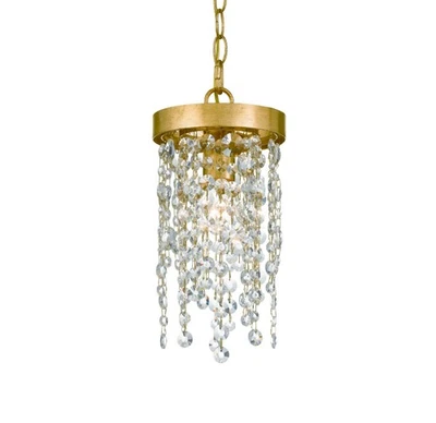 Crystorama Lighting Group WIN-610-CL-MWP Winham 7"W Crystal Mini - золотистый - Изображение 1 из 4