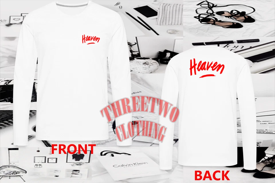 Heaven 80's Los Angeles Novelty Store Symbol Men's White Size S to 3XL - Image 1 of 1