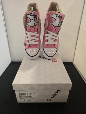 Tênis personalizado feminino Legacee High Air Walk tema unicórnio - Imagem 1 de 4