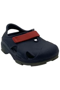 Crocs Toddler's Boy All-Terrain Fisherman Sandals Navy/Pepper - Picture 1 of 3