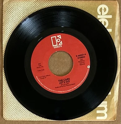 The Cars – Let's Go - Elektra – E-46063 - 1979 - Single - 45 RPM - Image 1 of 2