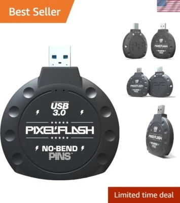 High-Speed USB 3.0 CF Card Reader - No-Bend Pins, Perfect for Professionals - Image 1 of 4