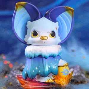 POP MART X YOKI My Little Planets Serie Mercury Yoki Minifigur süß blau Geschenk - Bild 1 von 2