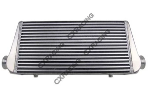 CXRACING 31x12x4 Universal Turbo Aluminum Intercooler For Camaro Mustang Supra - Picture 1 of 12