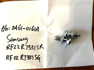 Two DA61-11161A Samsung Refrigerator Door Handle Screws for RF22R7551SR... - Picture 1 of 1