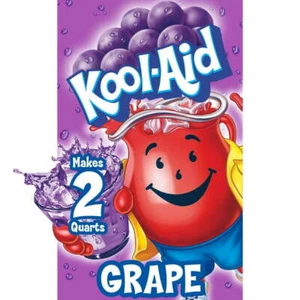 Kool-Aid Unsweetened Grape Artificially Flavored Powdered Drink Mix, 0.14 oz - Picture 1 of 4