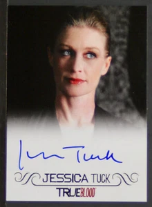 True Blood 2012 Autogrammkarte Jessica Tuck als Nan Flanagan NSC20 - Bild 1 von 2