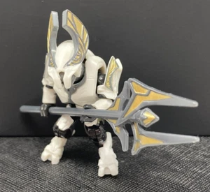 HALO WHITE ELITE HONOR GUARD HEROES 15 MEGA BLOKS CONSTRUX MINI FIGURE HDP52 - Picture 1 of 3