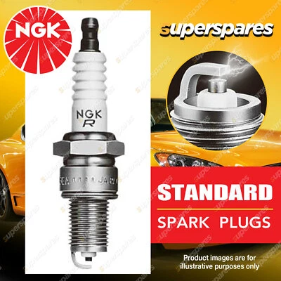 NGK Spark Plug BPR6ES for Volvo 340-360 1.4 2.0 1982-1988 Japanese Industrial - image 1 of 3