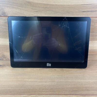 Elo ET1302L Black 13.3" Touchscreen Anti-Glare Wall Mountable 1080p LCD Monitor - Image 1 of 4