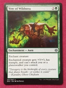 Magic The Gathering EXPLORERS OF IXALAN VOW OF WILDNESS green card MTG - Picture 1 of 2