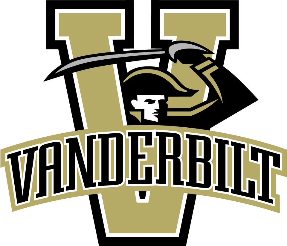 Vanderbilt University Commodores sticker logo NCAA weatherproof bumper vinyl - Image 1 of 1