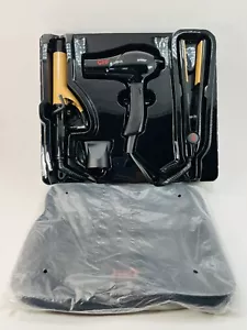 CHI Tourmaline Ceramic 3-Piece Travel Set, Includes A Hair Dryer, Flat Iron, Cur - Picture 1 of 24