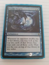 Psychic Surgery FOIL New Phyrexia PLD Blue Rare MAGIC GATHERING