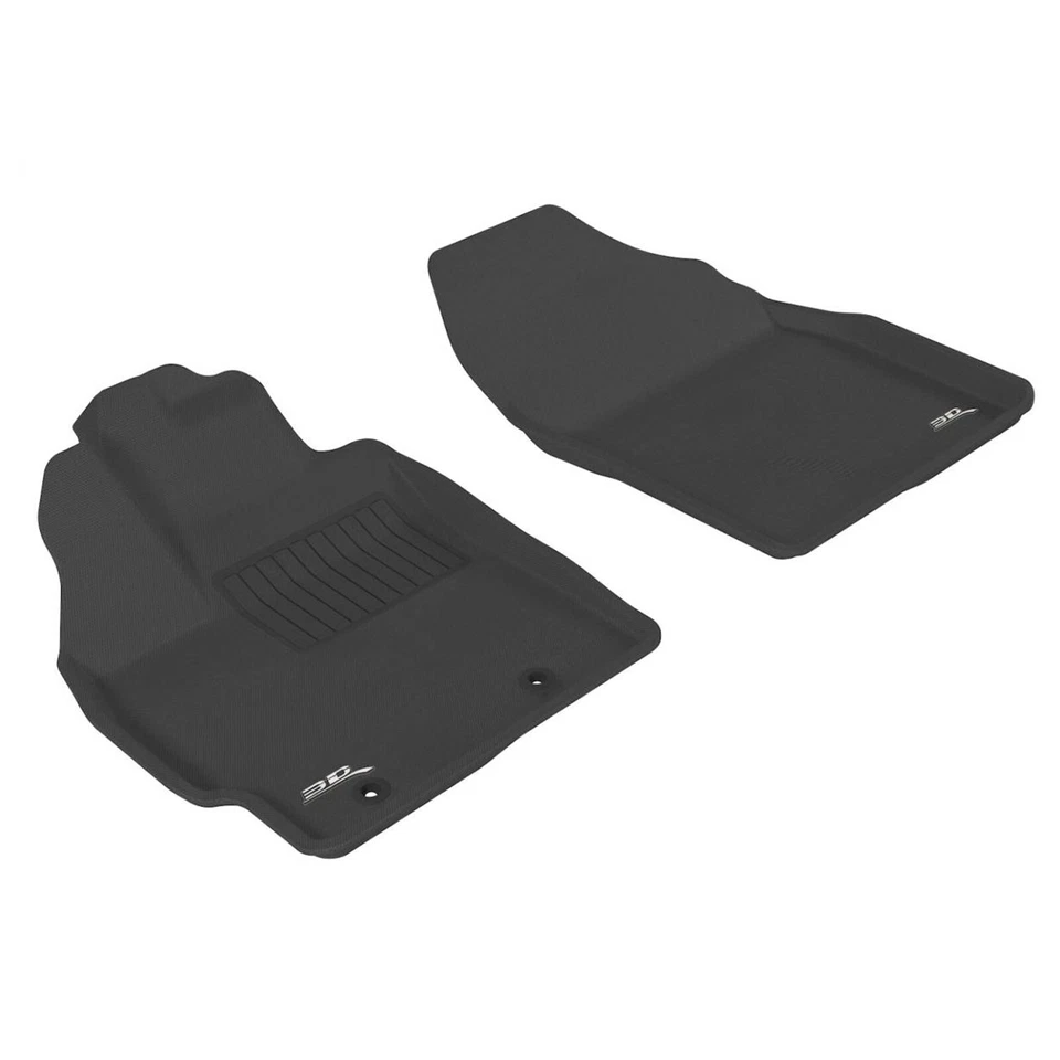 3D MAXpider Custom Kagu Black 1st Row Mat Floor Liners for 12-17 Toyota Prius Foto 1 de 4