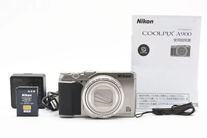 Nikon COOLPIX A900 35X 4K Digital Camera Silver Tested W/Battery, AC adapter - Picture 1 of 13