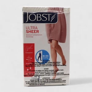 Medias de compresión médica Jobst ultra transparentes 15-20 mmHg muslo TC espresso grandes - Imagen 1 de 5