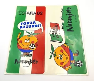Mondiali Naranjito Espana 1982 Adesivi Stickers Vintage Calcio Mondiali #3 - Bild 1 von 2