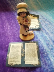 Jan Hagara Collectibles Porcelain Figurine Nikki 5" Tall - Picture 1 of 12