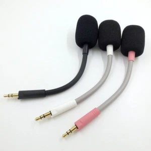Detachable Microphones For Razer Barracuda X Wireless Headsets With Foam Cover - Zdjęcie 1 z 12