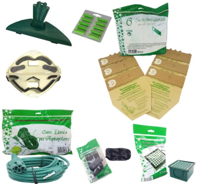 FOLLETTO VK 130 131 SACCHETTI FILTRI SPAZZOLA CAVO PROFUMI VORWERK NO ORIGINALE