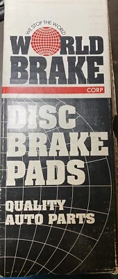 Pastillas de freno de disco premium semimetálicas World Brake D150 1979-1982 Ford LTD Foto 1 de 3