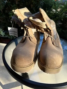 Botas de Combate UCFW Military 8430 Para Hombre Desierto Puntera de Acero Suela Vibram Talla 12.5 - Imagen 1 de 11